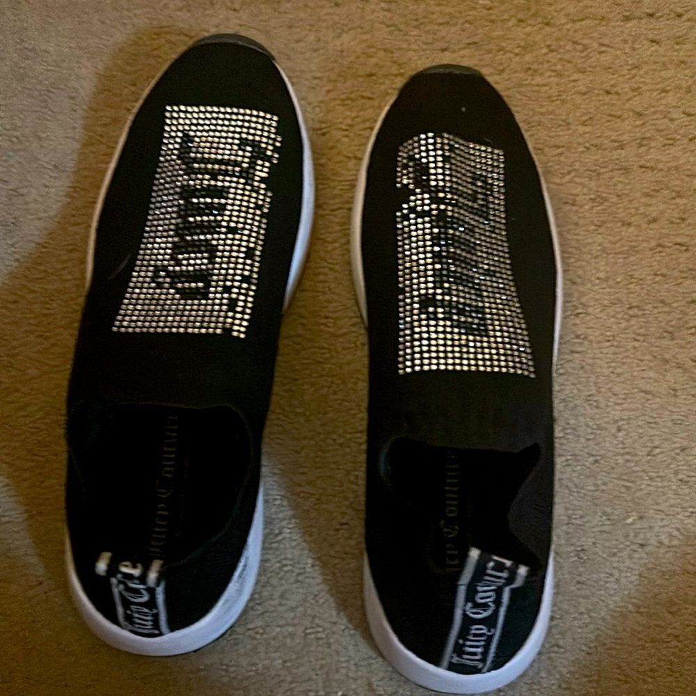 Juicy couture tennis shoes with a little bling